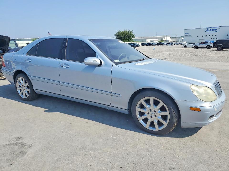 2003 Mercedes-benz S class VIN WDBNG70J93A371691 COPART salvage auction — MINOR DENT/SCRATCHES, Ok - Certificate Of Title (P), sold $950 on 2026-07-31 (photo 4)