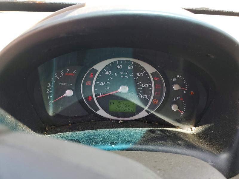2007 Hyundai Tucson VIN KM8JM12B07U525538 COPART salvage auction — MECHANICAL, Oh - Certificate Of Title, sold $300 on 2026-07-31 (photo 9)