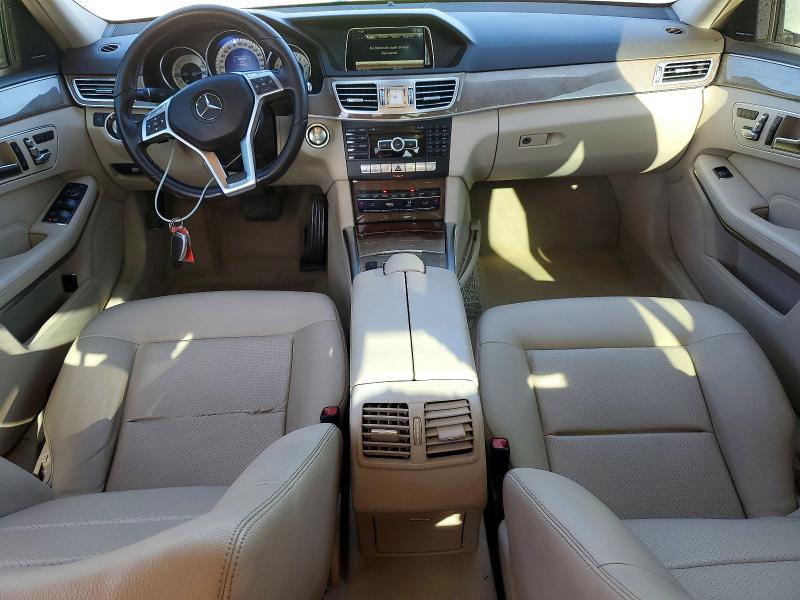 2014 Mercedes-benz E-klasse VIN WDDHF5KB6EA885793 COPART salvage auction — REAR END, Fl - Cert Of Title Slvg Rebuildable, sold $3,600 on 2026-08-07 (photo 8)