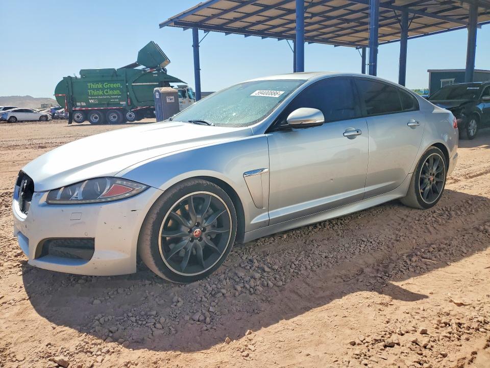 2015 Jaguar Xf VIN SAJWA0F75F8U65963 COPART salvage auction — FRONT END, Az - Certificate Of Title, sold $1,300 on 2026-07-16 (photo 1)