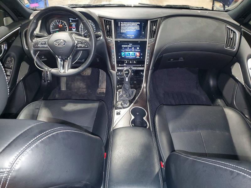 2023 Infiniti Q50 VIN JN1EV7CR9PM542956 COPART salvage auction — FRONT END, NS - CERT OF REGISTRATION, sold $275 on 2026-07-23 (photo 8)