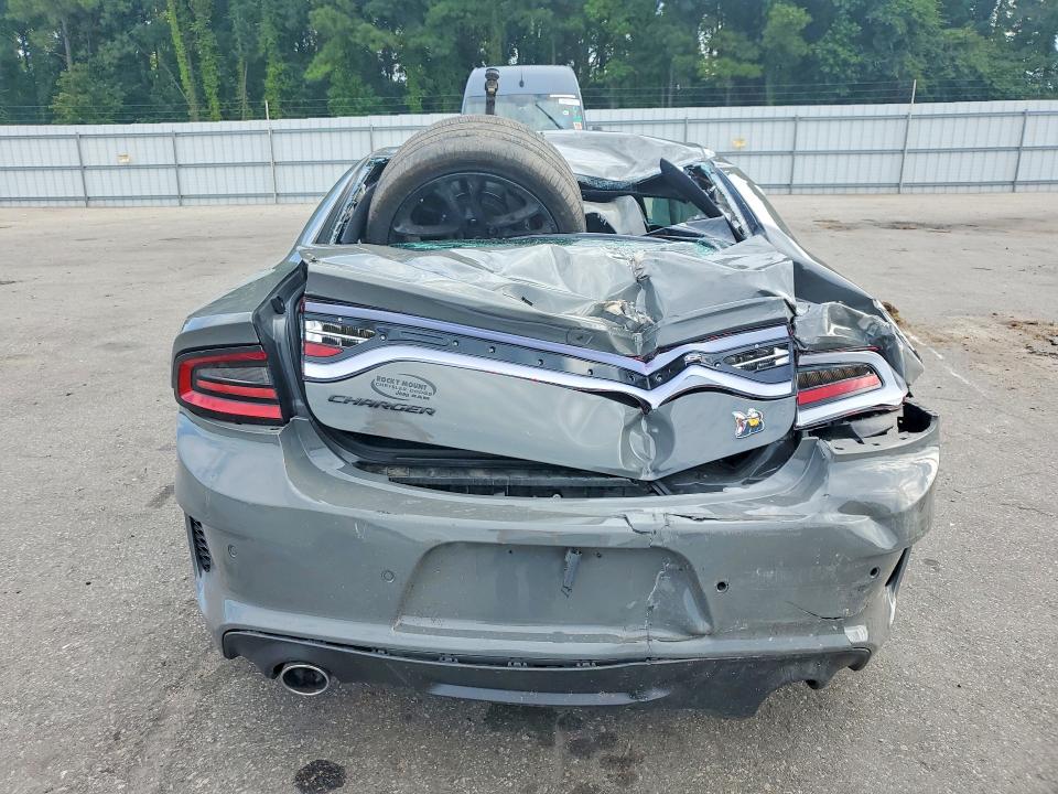 2023 Dodge Charger VIN 2C3CDXGJ1PH701892 COPART salvage auction — FRONT END, Nc - Salvage Certificate Of Title, sold $7,000 on 2026-09-01 (photo 6)