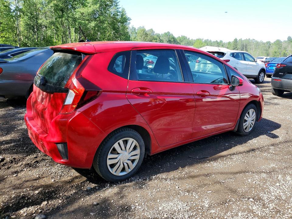 2015 Honda Fit VIN 3HGGK5H53FM112126 COPART salvage auction — FRONT END, ON - PERMIT NO BRAND - UNFIT, sold $200 on 2026-07-28 (photo 3)