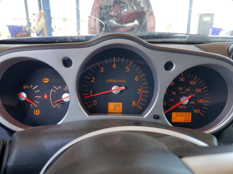 2005 Nissan 350z VIN JN1AZ34D55M604929 COPART salvage auction — FRONT END, Az - Cert Of Title - Salvage, sold $250 on 2026-07-30 (photo 9)