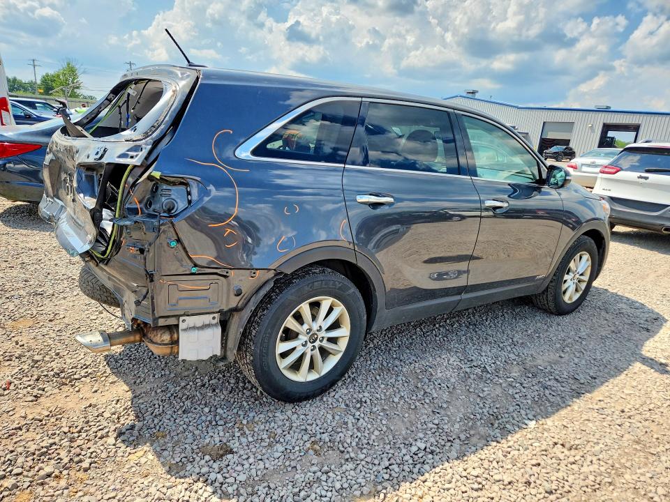 2020 Kia Sorento VIN 5XYPGDA35LG678851 COPART salvage auction — REAR END, Ny - Mv-907A Salvage Certificate, sold $3,850 on 2026-07-15 (photo 3)