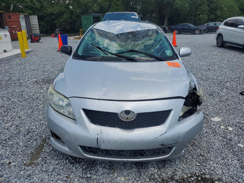 2009 Toyota Corolla VIN JTDBL40E599024841 COPART salvage auction — FRONT END, La - Cert Of Title-Salvage, sold $800 on 2026-07-20 (photo 5)