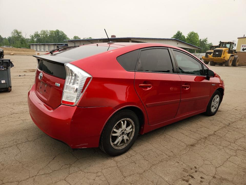 2010 Toyota Prius VIN JTDKN3DU4A0050572 COPART salvage auction — FRONT END, NY - CERTIFICATE OF TITLE, sold $1,100 on 2026-07-21 (photo 3)