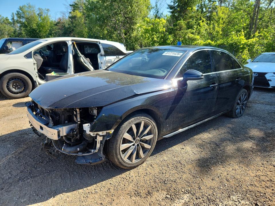 2023 Audi A4 VIN WAUAAAF43PN014714 — COPART salvage auction photo