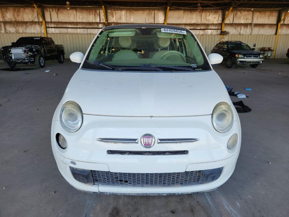 2012 Fiat 500 VIN 3C3CFFAR3CT343649 COPART salvage auction — NORMAL WEAR, AZ - CERTIFICATE OF TITLE, sold $475 on 2026-07-29 (photo 5)
