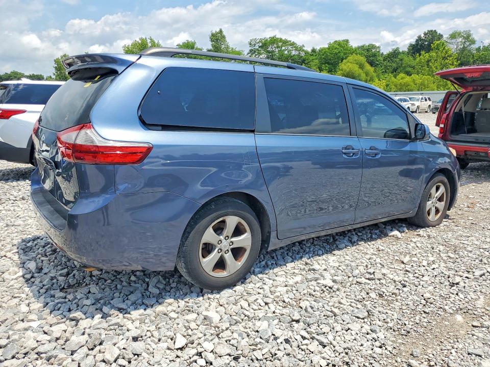 2015 Toyota Sienna VIN 5TDKK3DC9FS561764 COPART salvage auction — MINOR DENT/SCRATCHES, IN - CERTIFICATE OF TITLE, sold $1,350 on 2026-07-24 (photo 3)