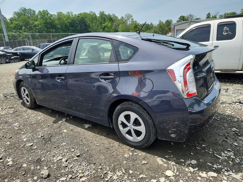 2013 Toyota Prius VIN JTDKN3DU1D1713286 COPART salvage auction — FRONT END, Md - Cert Of Salvage < 75% Damage, sold $5,700 on 2026-07-28 (photo 2)