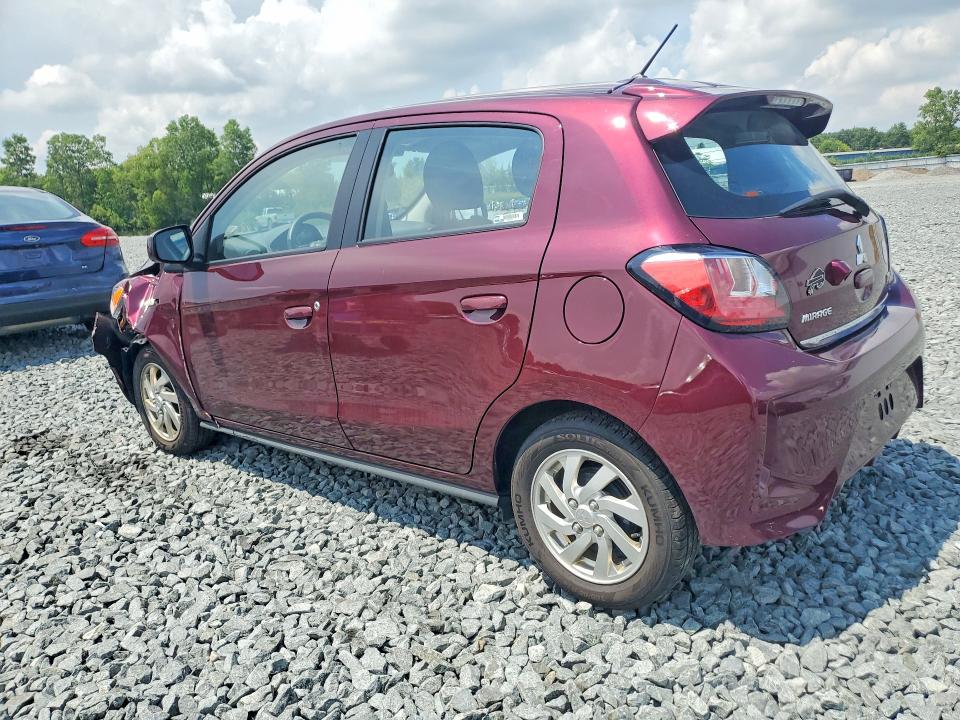 2023 Mitsubishi Mirage VIN ML32AUHJ7PH003972 COPART salvage auction — FRONT END, Oh - Cert Of Title-Salvage, sold $90 on 2026-07-30 (photo 2)