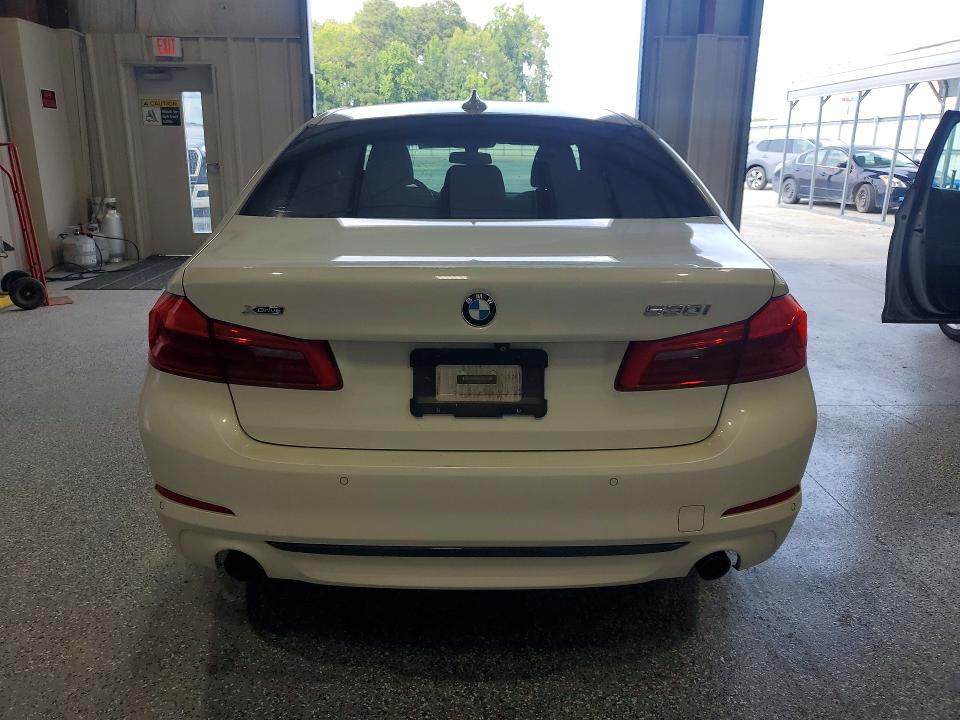 2018 BMW 5er VIN WBAJA7C54JWC75032 COPART salvage auction — FRONT END, Nc - Dealer Only Clean Title, sold $8,100 on 2026-07-28 (photo 6)
