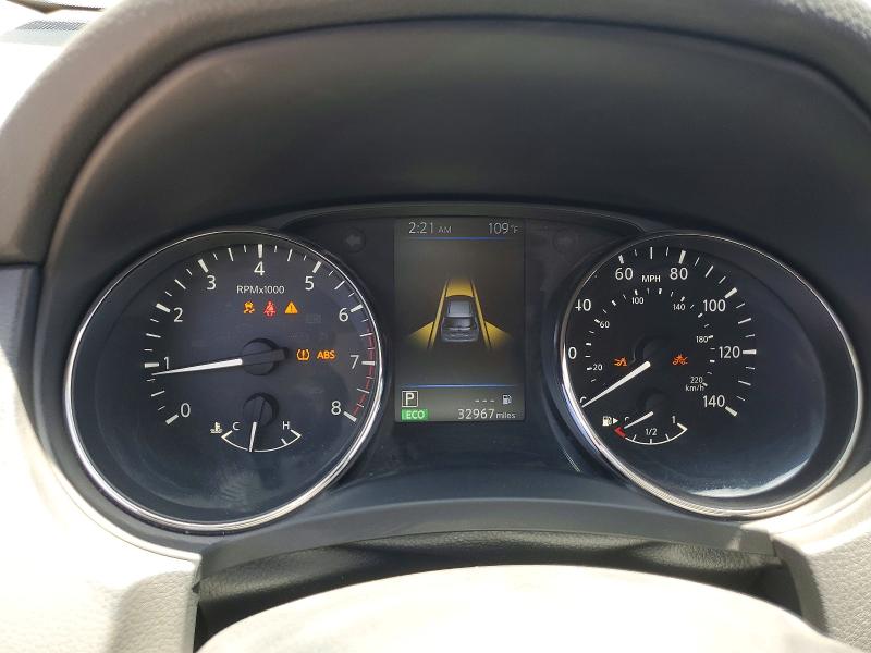 2019 Nissan Rogue VIN JN8AT2MT1KW261041 COPART salvage auction — REAR END, Salvage Title, sold $3,500 on 2026-07-31 (photo 9)