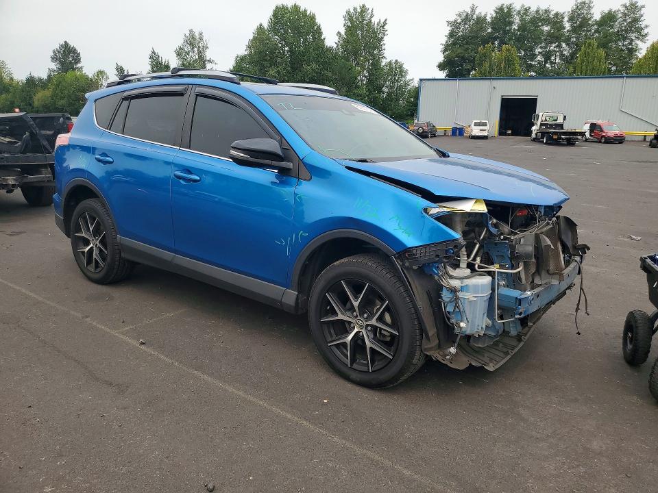 2017 Toyota Rav 4 VIN JTMJFREV4HJ129313 COPART salvage auction — FRONT END, OR - SALVAGE TITLE CERTIFICATE, sold $5,299 on 2026-08-29 (photo 4)