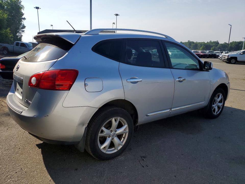 2011 Nissan Rogue sport VIN JN8AS5MV3BW685049 COPART salvage auction — FRONT END, MA - CERTIFICATE OF TITLE (P), sold $450 on 2026-07-23 (photo 3)
