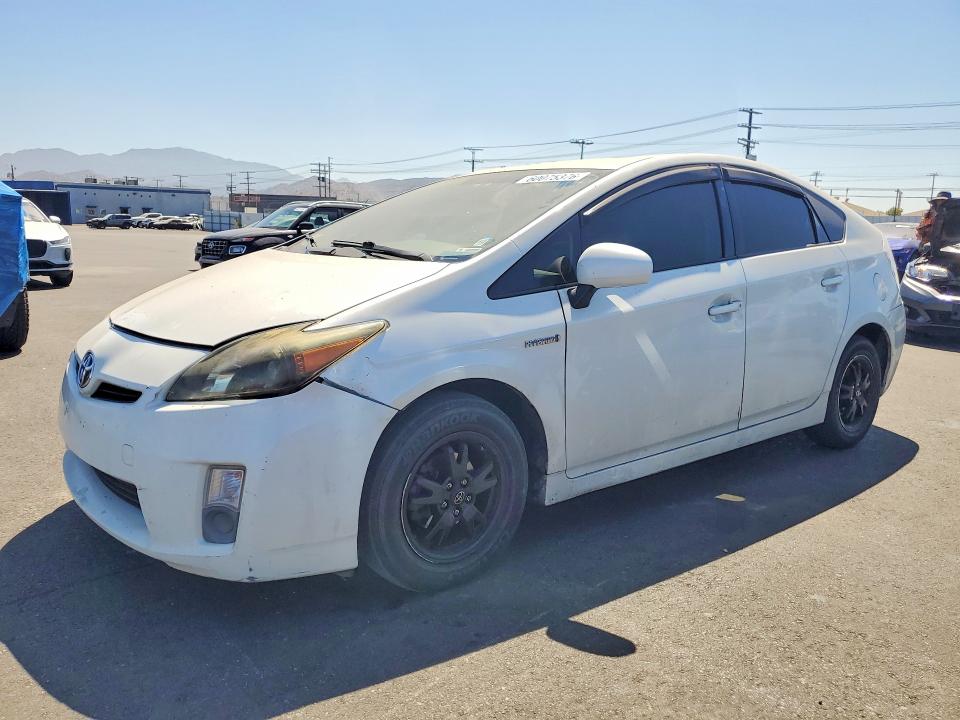 2011 Toyota Prius VIN JTDKN3DU0B1399854 COPART salvage auction — FRONT END, Ca - Salvage Certificate, sold $1,100 on 2026-07-20 (photo 1)