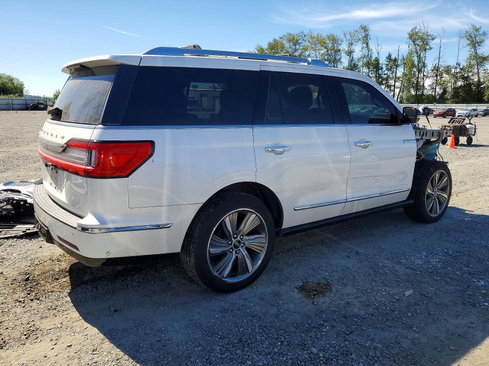 2019 Lincoln Navigator VIN 5LMJJ2LT3KEL09916 COPART salvage auction — FRONT END, Wa - Bill Of Sale, sold $7,700 on 2026-07-27 (photo 3)