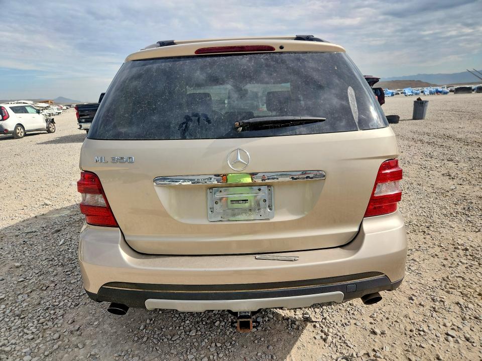 2006 Mercedes-benz Ml-class VIN 4JGBB86E36A065623 COPART salvage auction — MINOR DENT/SCRATCHES, Ut - Certificate Of Title, sold $1,500 on 2026-08-05 (photo 6)
