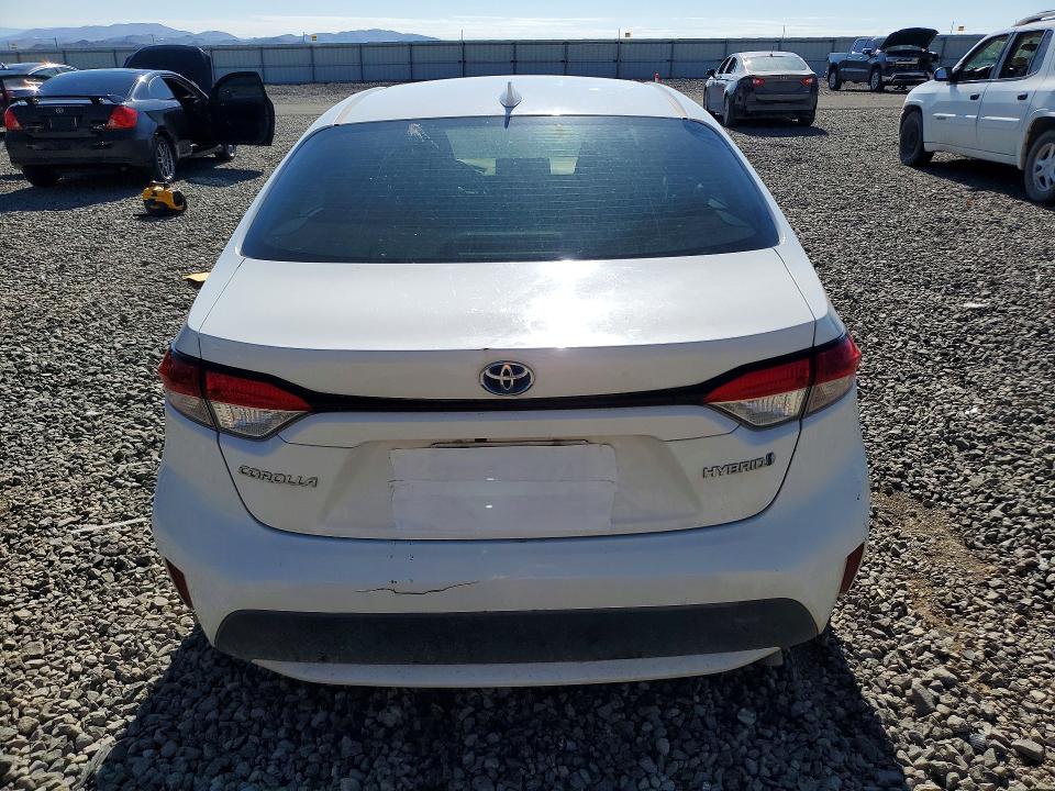 2020 Toyota Corolla VIN JTDEBRBE0LJ002522 COPART salvage auction — FRONT END, NV - CERTIFICATE OF TITLE, sold $175 on 2026-07-23 (photo 6)