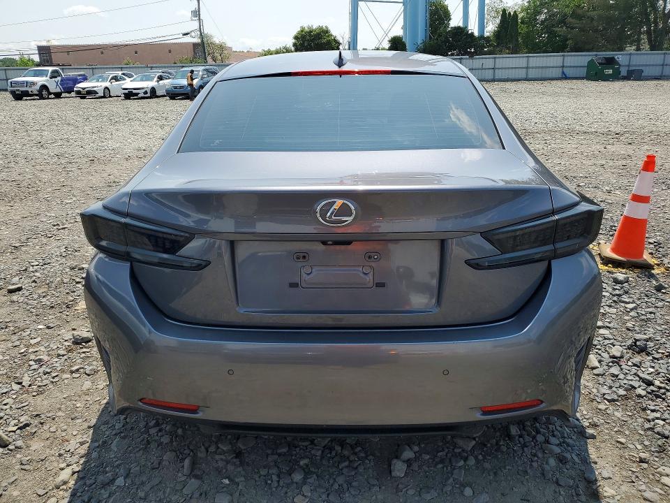 2016 Lexus Rc VIN JTHSM5BC1G5001848 COPART salvage auction — WATER/FLOOD, Fs - Salvage Title, sold $3,450 on 2026-09-09 (photo 6)
