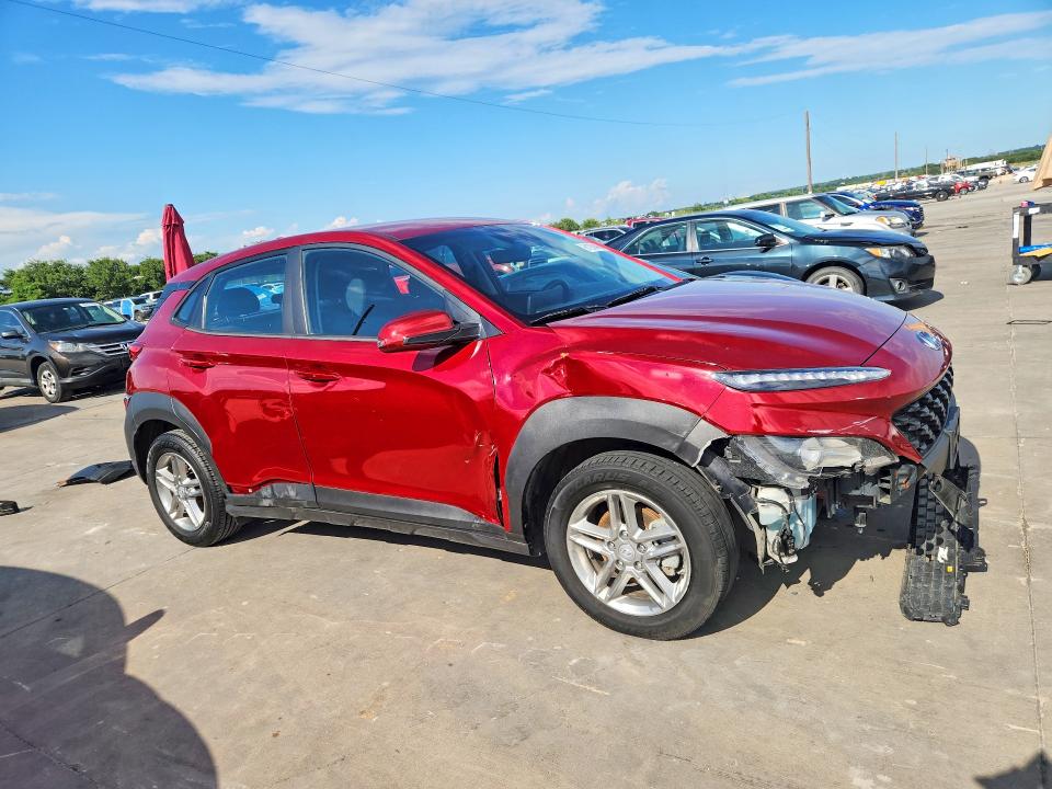 2023 Hyundai Kona VIN KM8K22AB8PU036855 COPART salvage auction — FRONT END, TX - CERTIFICATE OF TITLE (P), sold $6,600 on 2026-07-28 (photo 4)
