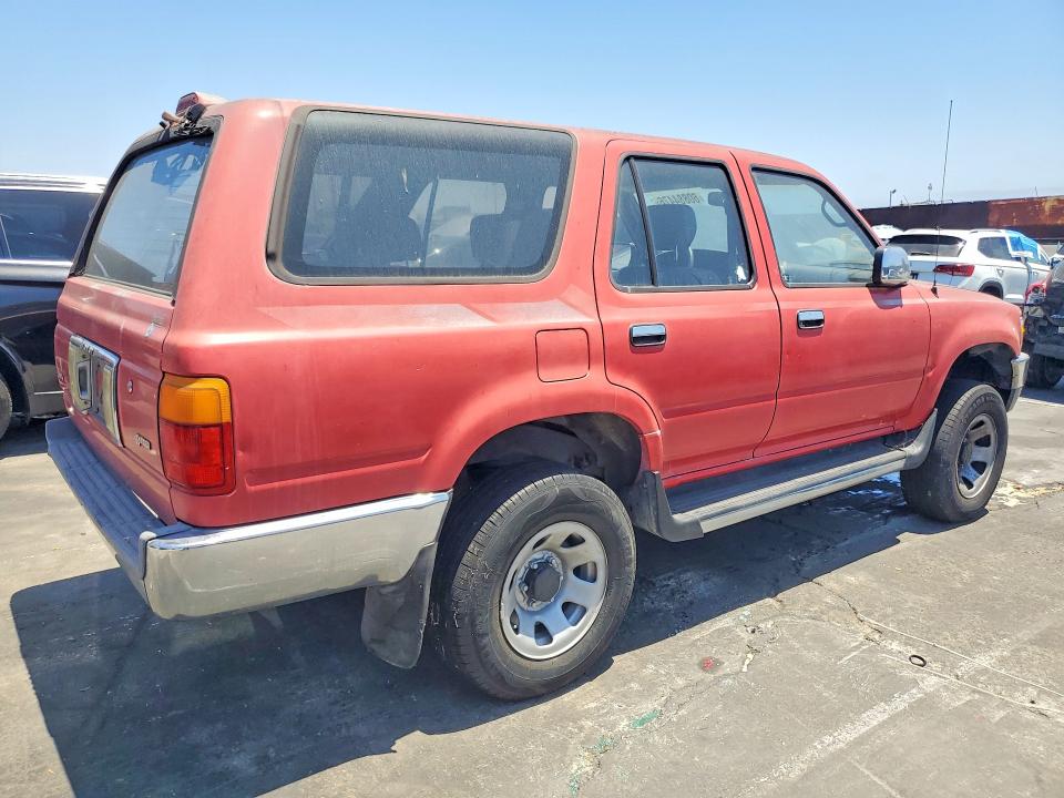 1994 Toyota 4runner VIN JT3VN29V7R0024444 COPART salvage auction — FRONT END, Ca - Dis/Dlr/Exp Only Clean Title, sold $325 on 2026-07-31 (photo 3)