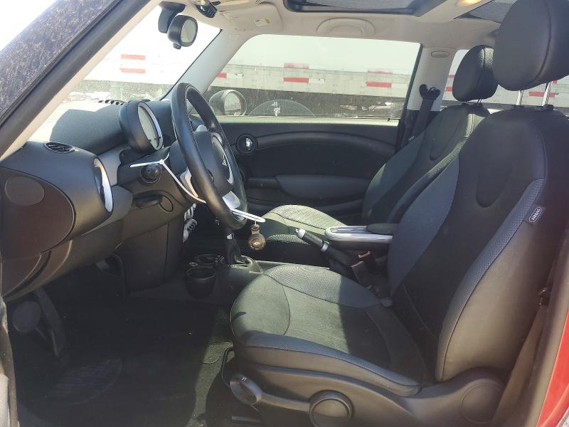2008 Mini Cooper VIN WMWMF33588TT59953 COPART salvage auction — MINOR DENT/SCRATCHES, CA - DIS/DLR/EXP ONLY CLEAN TITLE, sold $525 on 2026-07-30 (photo 7)