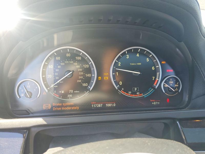 2011 BMW 7 series VIN WBAKB8C58BC851647 COPART salvage auction — MINOR DENT/SCRATCHES, CA - SALVAGE CERTIFICATE, sold $200 on 2026-07-28 (photo 9)