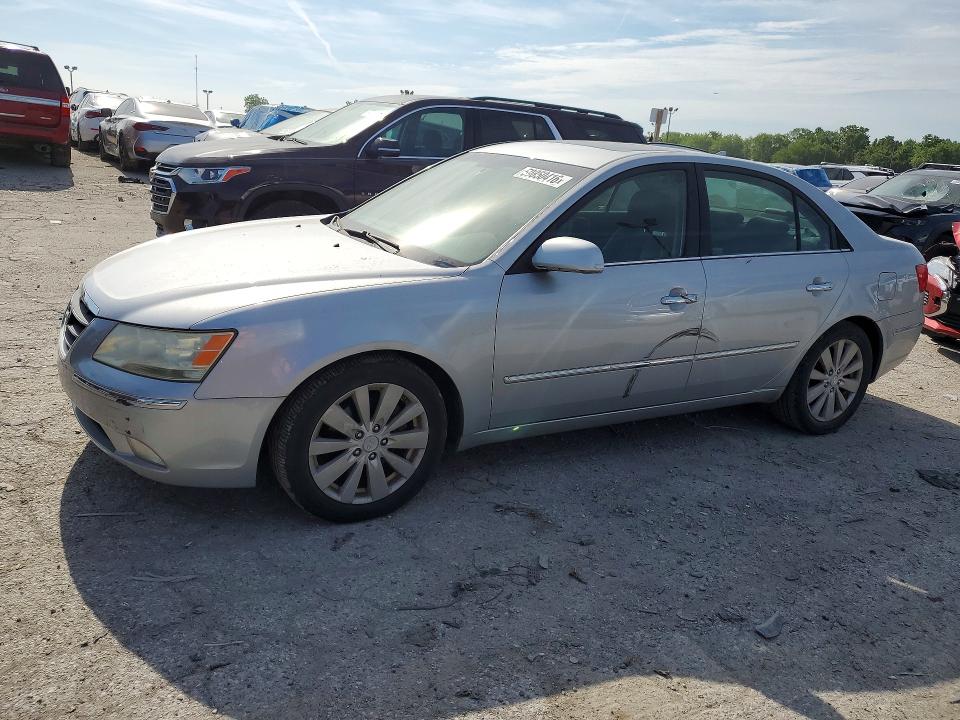 2009 Hyundai Sonata VIN 5NPEU46F89H560538 COPART salvage auction — FRONT END, IN - CERT OF TITLE-SALVAGE TITLE, sold $350 on 2026-07-28 (photo 1)