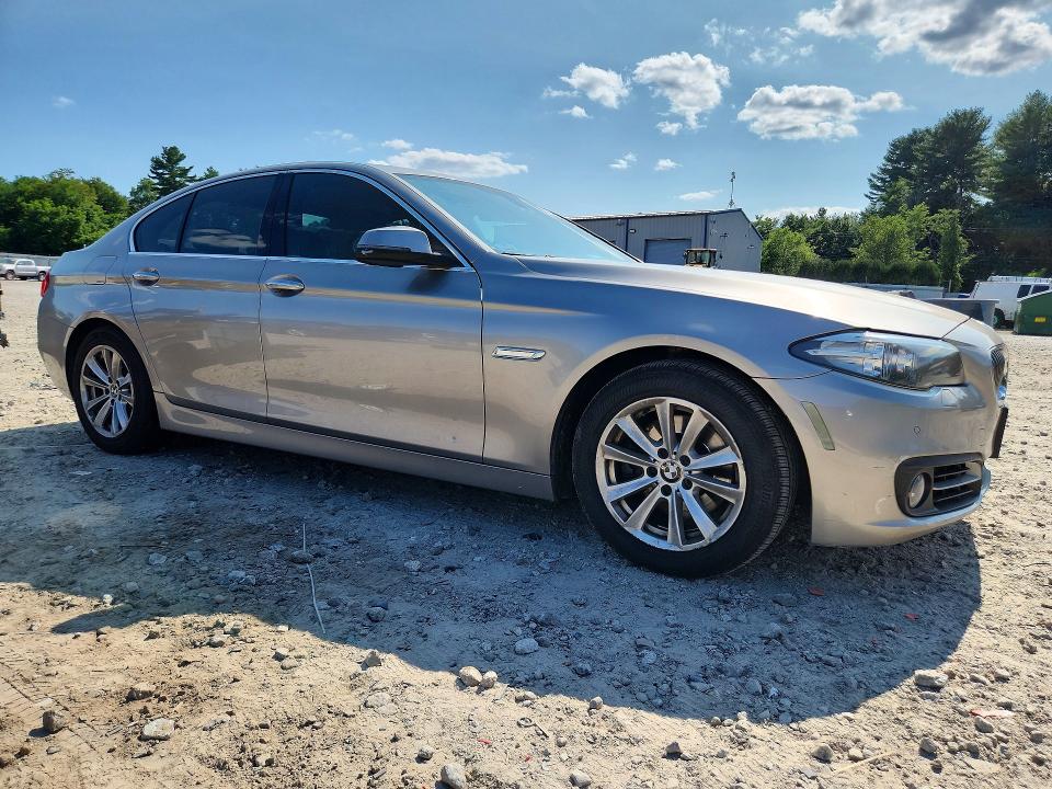 2015 BMW 5er VIN WBA5A7C51FD625802 COPART salvage auction — MECHANICAL, Ma - Certificate Of Title, sold $1,200 on 2026-08-20 (photo 4)