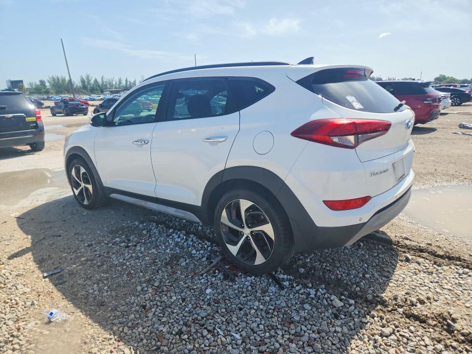 2018 Hyundai Tucson VIN KM8J33A27JU809353 COPART salvage auction — FRONT END, FL - CERTIFICATE OF TITLE, sold $3,500 on 2026-07-16 (photo 2)