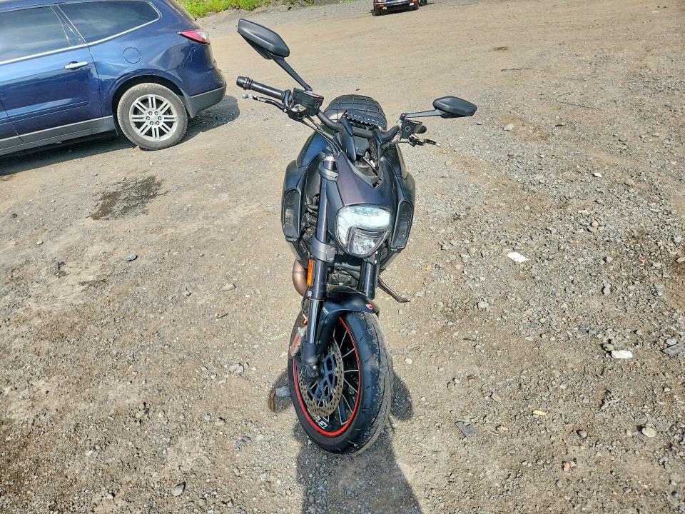 2015 Ducati Diavel VIN ZDM13BSW7FB022099 COPART salvage auction — SIDE, Ny - Mv-907A Salvage Certificate, sold $3,900 on 2026-07-16 (photo 2)