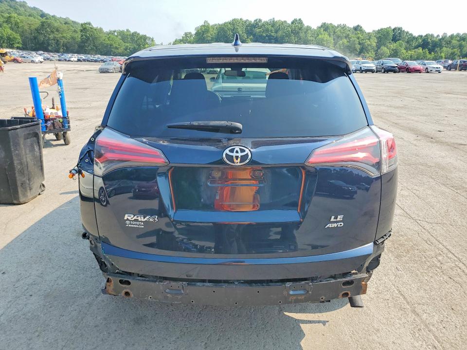 2018 Toyota Rav4 VIN JTMBFREV4JJ747645 COPART salvage auction — ALL OVER, PA - CERTIFICATE OF SALVAGE, sold $4,200 on 2026-07-23 (photo 6)