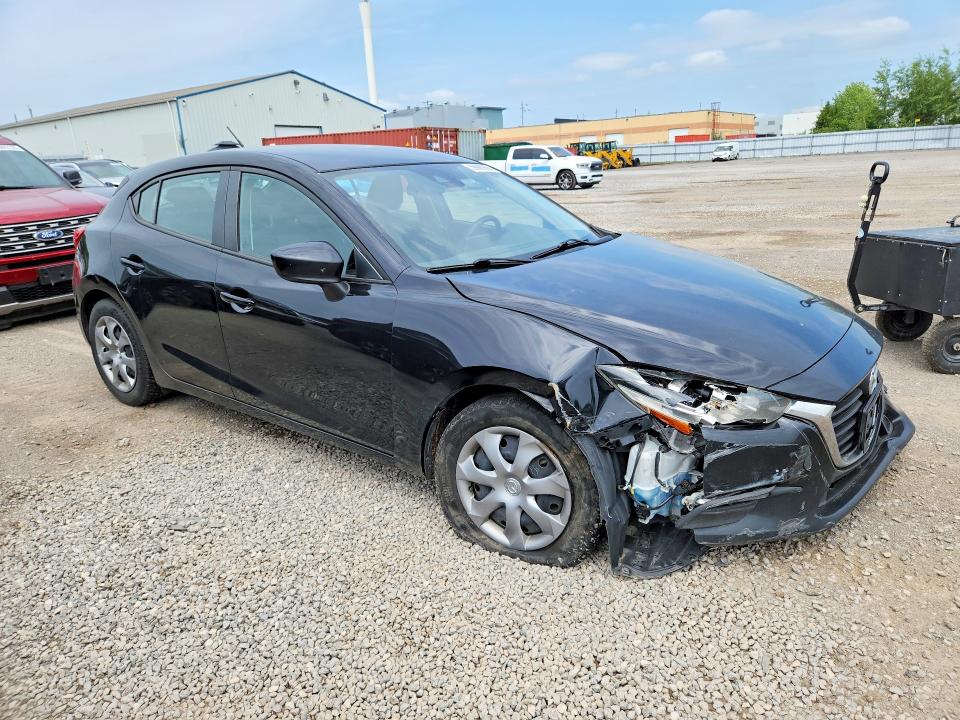 2018 Mazda 3 VIN JM1BN1K77J1182673 COPART salvage auction — FRONT END, ON - PERMIT NO BRAND - UNFIT, sold $1,200 on 2026-07-28 (photo 4)