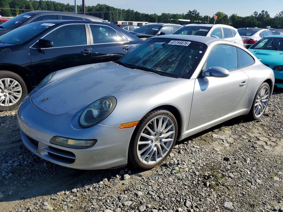 2005 Porsche 911 VIN WP0AA29925S716201 COPART salvage auction — MINOR DENT/SCRATCHES, Wa - Vehicle Cert Of Ownership-Titl, sold $26,250 on 2026-07-27 (photo 1)