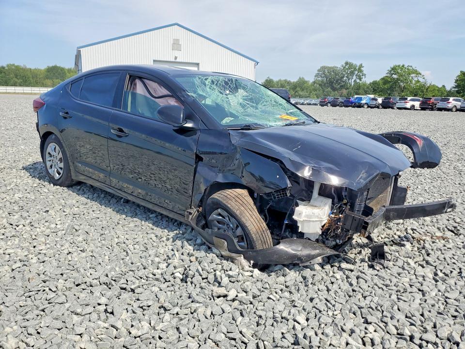 2019 Hyundai Elantra VIN KMHD74LF8KU778073 COPART salvage auction — ROLLOVER, Oh - Cert Of Title-Salvage, sold $80 on 2026-07-23 (photo 4)