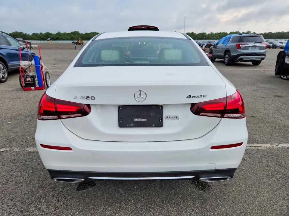 2021 Mercedes-benz A-klasse VIN W1K3G4FB2MJ288506 COPART salvage auction — UNDERCARRIAGE, Ny - Mv-907A Salvage Certificate, sold $80 on 2026-07-29 (photo 6)