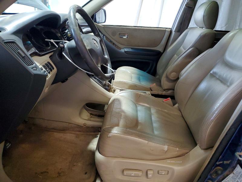 2003 Toyota Highlander VIN JTEHF21A230105661 COPART salvage auction — NORMAL WEAR, PA - CERT OF TITLE, sold $550 on 2026-07-16 (photo 7)