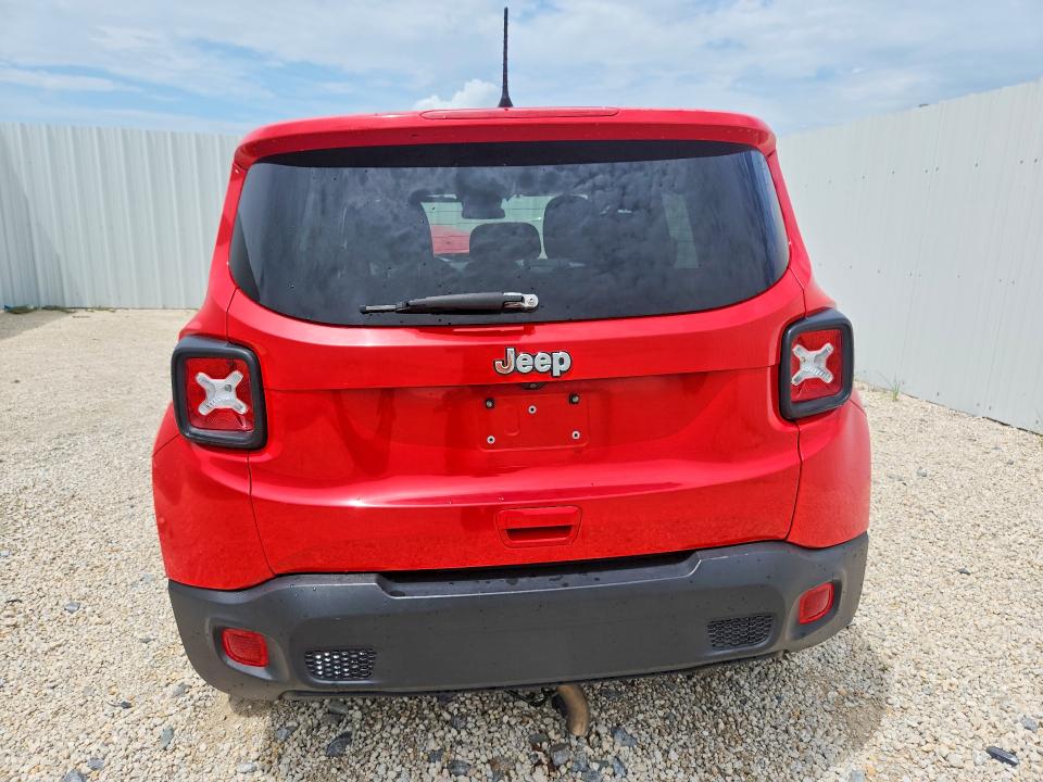 2021 Jeep Renegade VIN ZACNJCAB7MPM16029 COPART salvage auction — FRONT END, FL - CERTIFICATE OF DESTRUCTION, sold $375 on 2026-08-21 (photo 6)