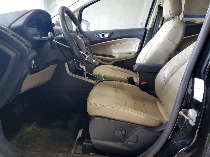 2019 Ford Ecosport VIN MAJ6S3KL9KC279601 COPART salvage auction — FRONT END, Va - Cert Of Title - Salvage, sold $900 on 2026-07-31 (photo 7)