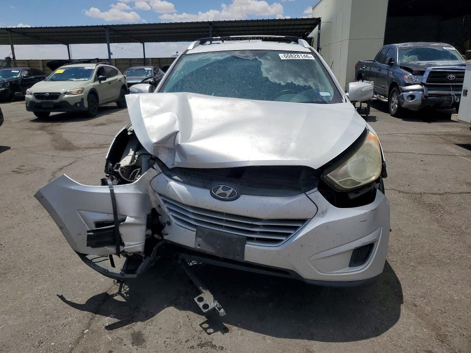 2012 Hyundai Tucson VIN KM8JU3AC8CU508275 COPART salvage auction — FRONT END, TX - CERTIFICATE OF TITLE, sold $600 on 2026-07-17 (photo 5)