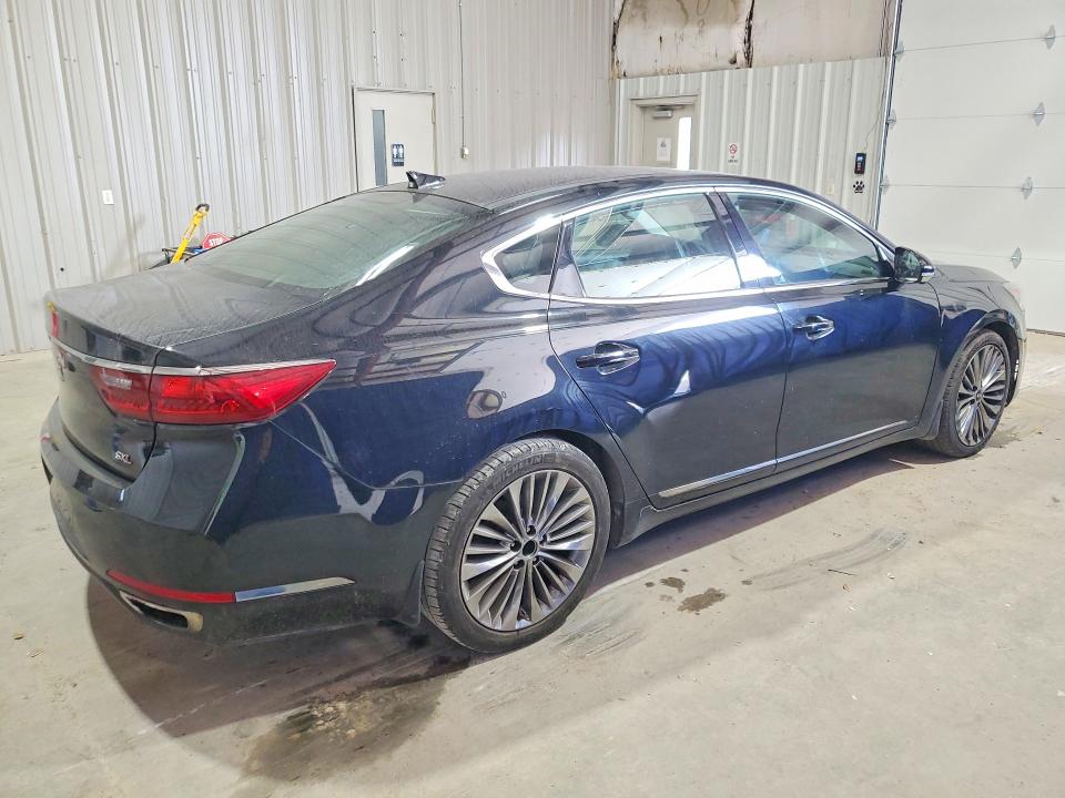 2018 Kia Cadenza VIN KNALC4J14J5098051 COPART salvage auction — MECHANICAL, Wv - Certificate Of Title (P), sold $4,150 on 2026-07-30 (photo 3)