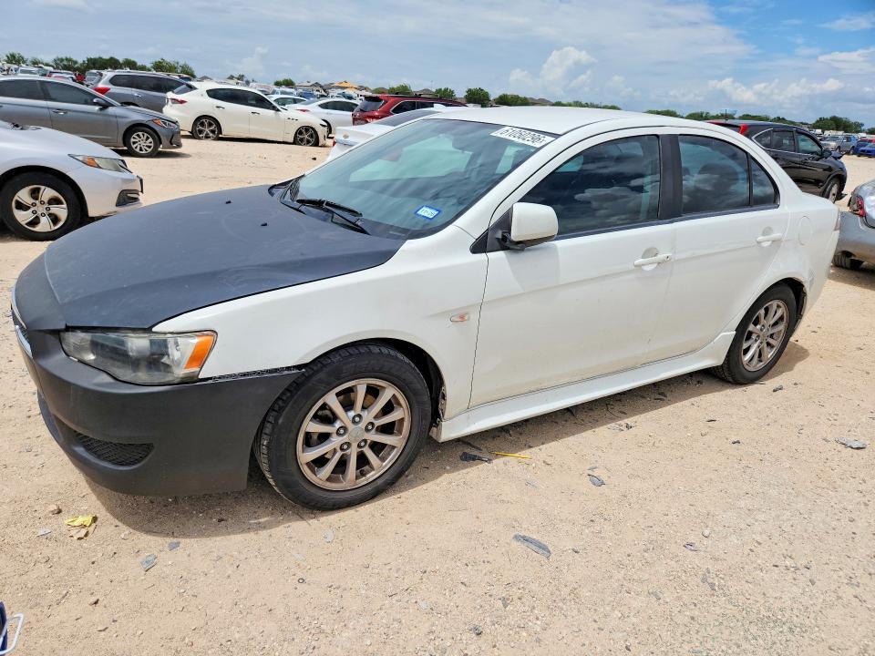 2014 Mitsubishi Lancer VIN JA32U2FU4EU004196 COPART salvage auction — FRONT END, Tx - Certificate Of Title, sold $5 on 2026-07-17 (photo 1)