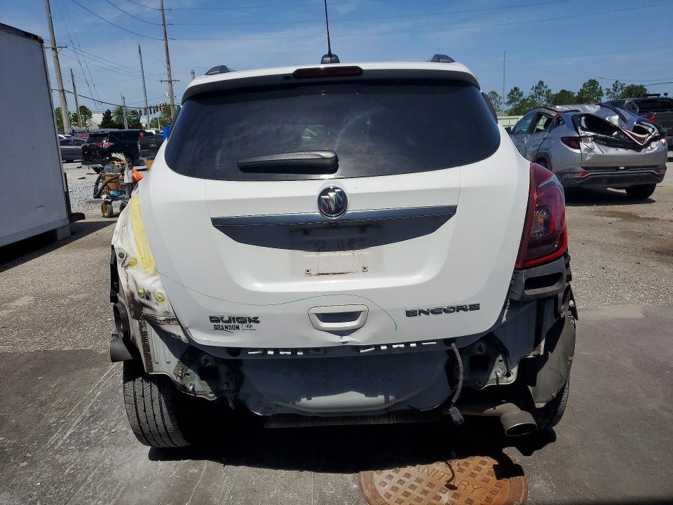 2018 Buick Encore VIN KL4CJASB5JB634211 COPART salvage auction — REAR END, Salvage Title, sold $350 on 2026-07-24 (photo 6)