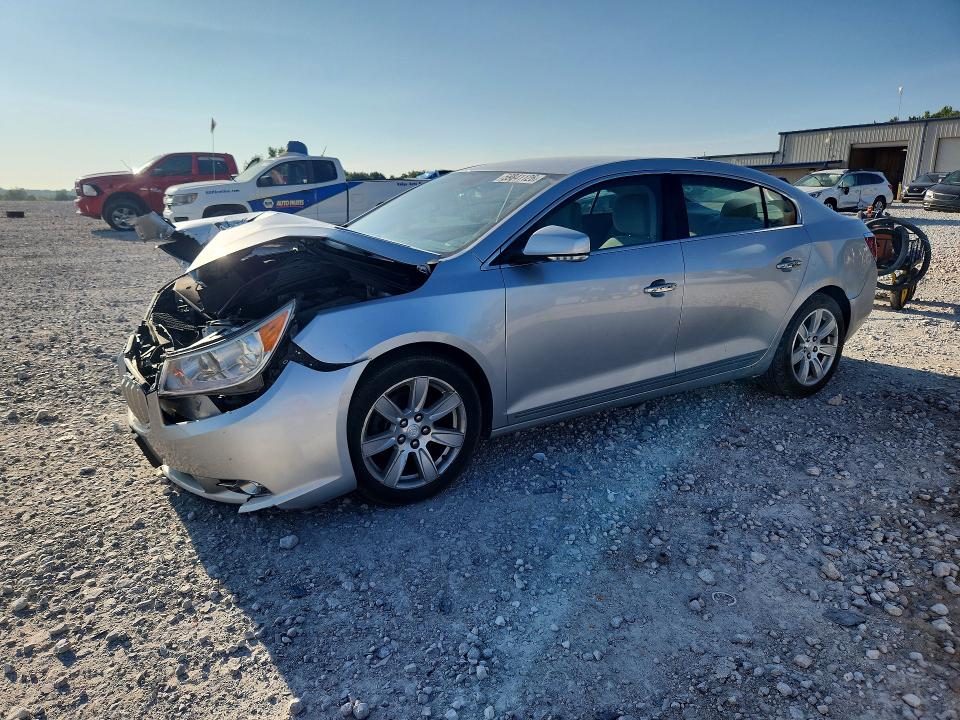 2012 Buick Lacrosse VIN 1G4GB5E38CF299145 COPART salvage auction — FRONT END, Mi - Certificate Of Title, sold $500 on 2026-09-03 (photo 1)