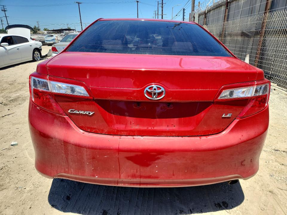 2012 Toyota Camry VIN 4T4BF1FK3CR200374 COPART salvage auction — FRONT END, Ca - Dis/Dlr/Exp Only Clean Title, sold $1,150 on 2026-07-27 (photo 6)