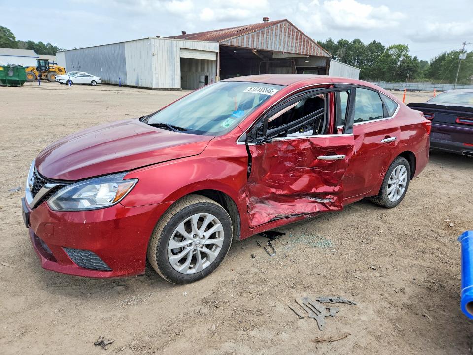 2019 Nissan Sentra VIN 3N1AB7AP2KY262150 COPART salvage auction — SIDE, La - Cert Of Title-Salvage, sold $1,650 on 2026-07-31 (photo 1)