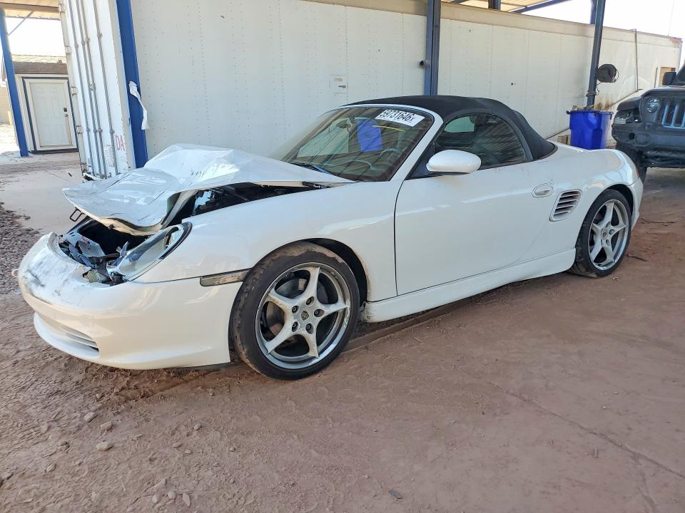 2003 Porsche Boxster VIN WP0CA29823U622773 COPART salvage auction — FRONT END, AZ - CERT OF TITLE - SALVAGE, sold $225 on 2026-07-21 (photo 1)