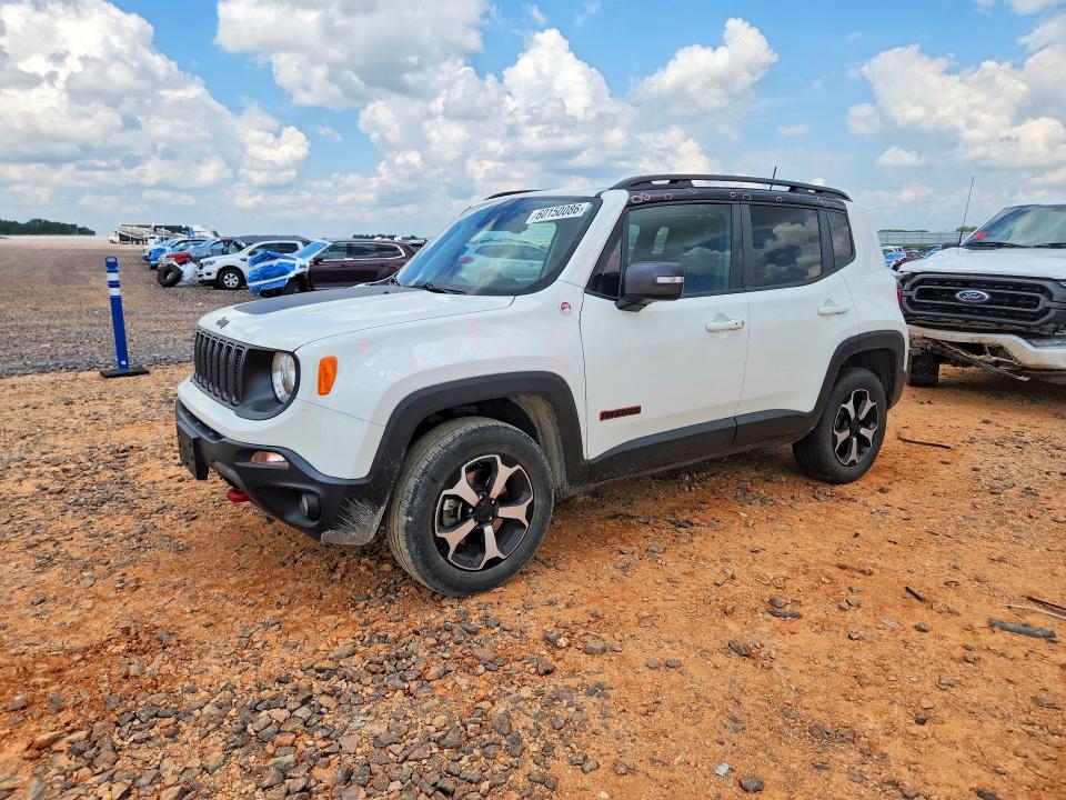 2020 Jeep Renegade VIN ZACNJBC11LPL79542 COPART salvage auction — HAIL, Mo - Certificate Of Title, sold $3,250 on 2026-08-03 (photo 1)